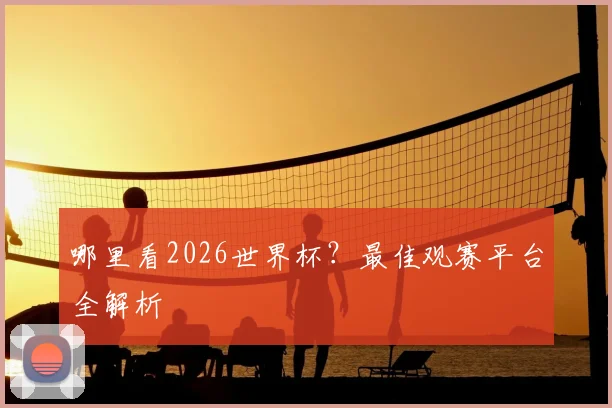 哪里看2026世界杯？最佳观赛平台全解析